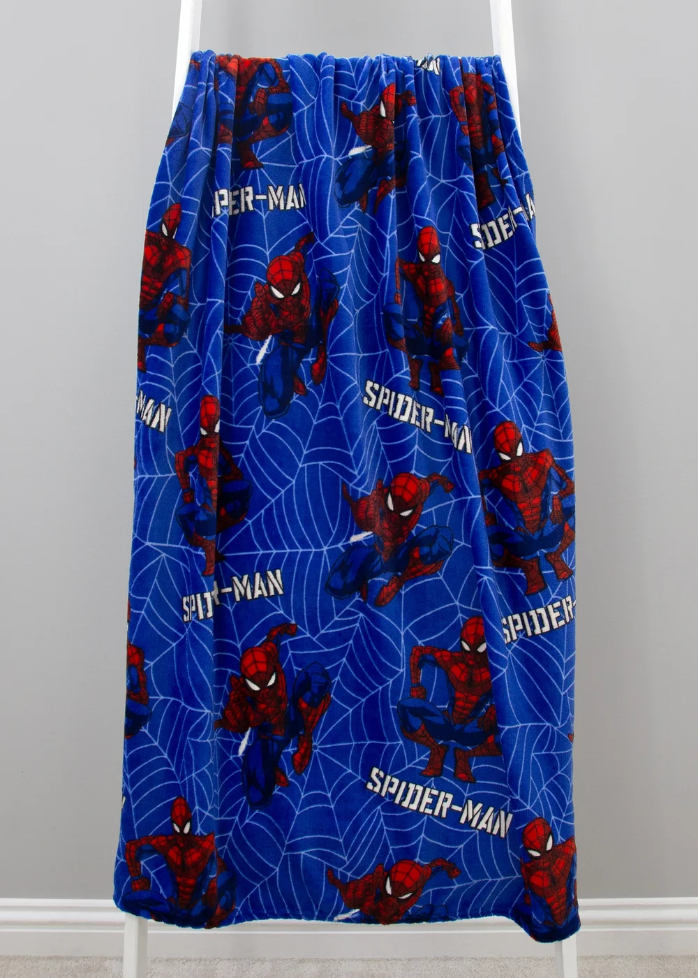Spiderman Blue Adventure Glow In The Dark Blanket - 100 x 150 Image 1