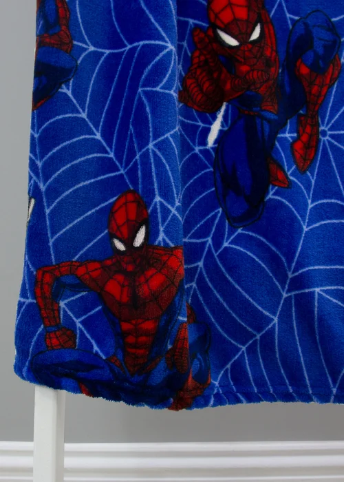 Spiderman Blue Adventure Glow In The Dark Blanket - 100 x 150 Image 2
