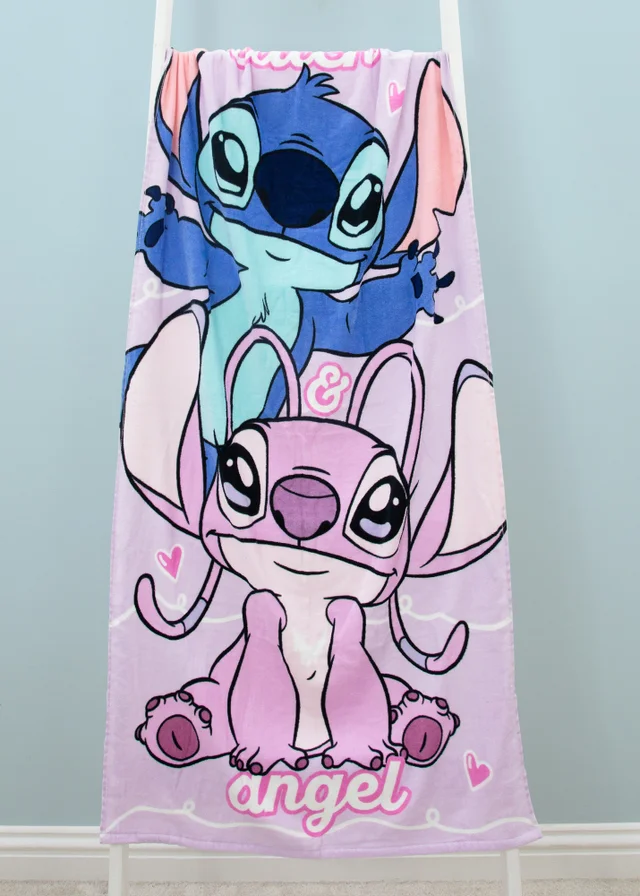 Disney Lilo & Stitch Purple Chill Towel