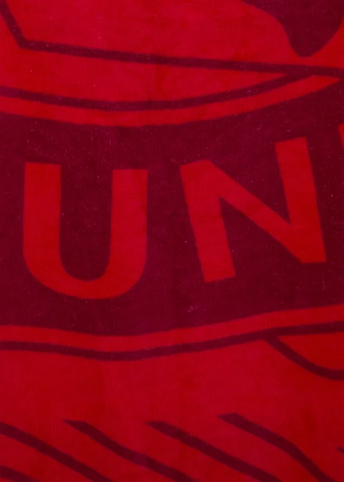 Manchester United FC Red Goal Towel - 80x160cm Image 2