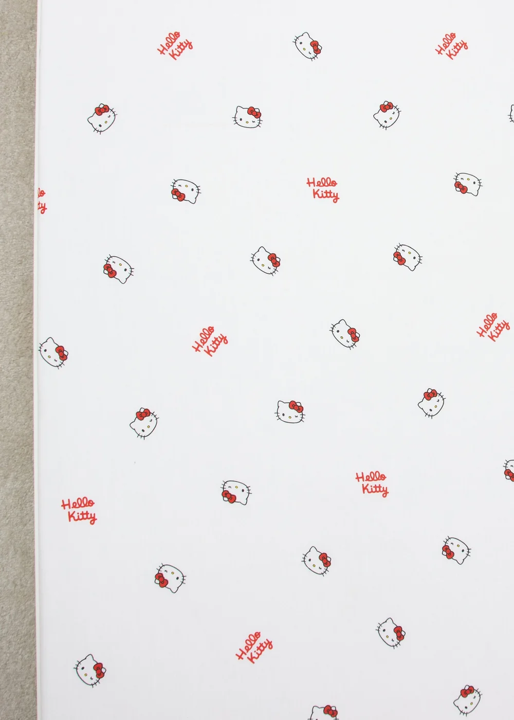 Hello Kitty White Sleepover Fitted Sheet - Single Image 4
