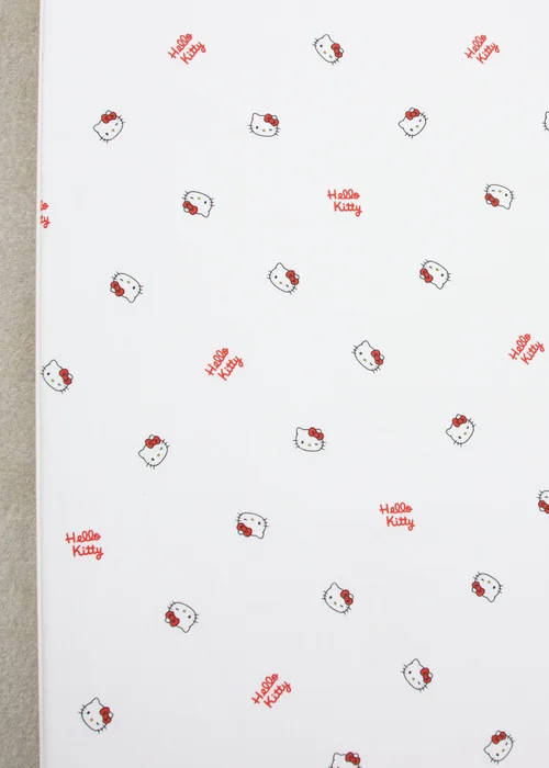 Hello Kitty White Sleepover Fitted Sheet - Single Image 4