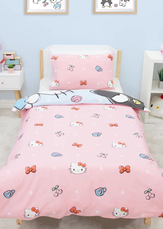 Hello Kitty Sugar Blue Duvet Cover