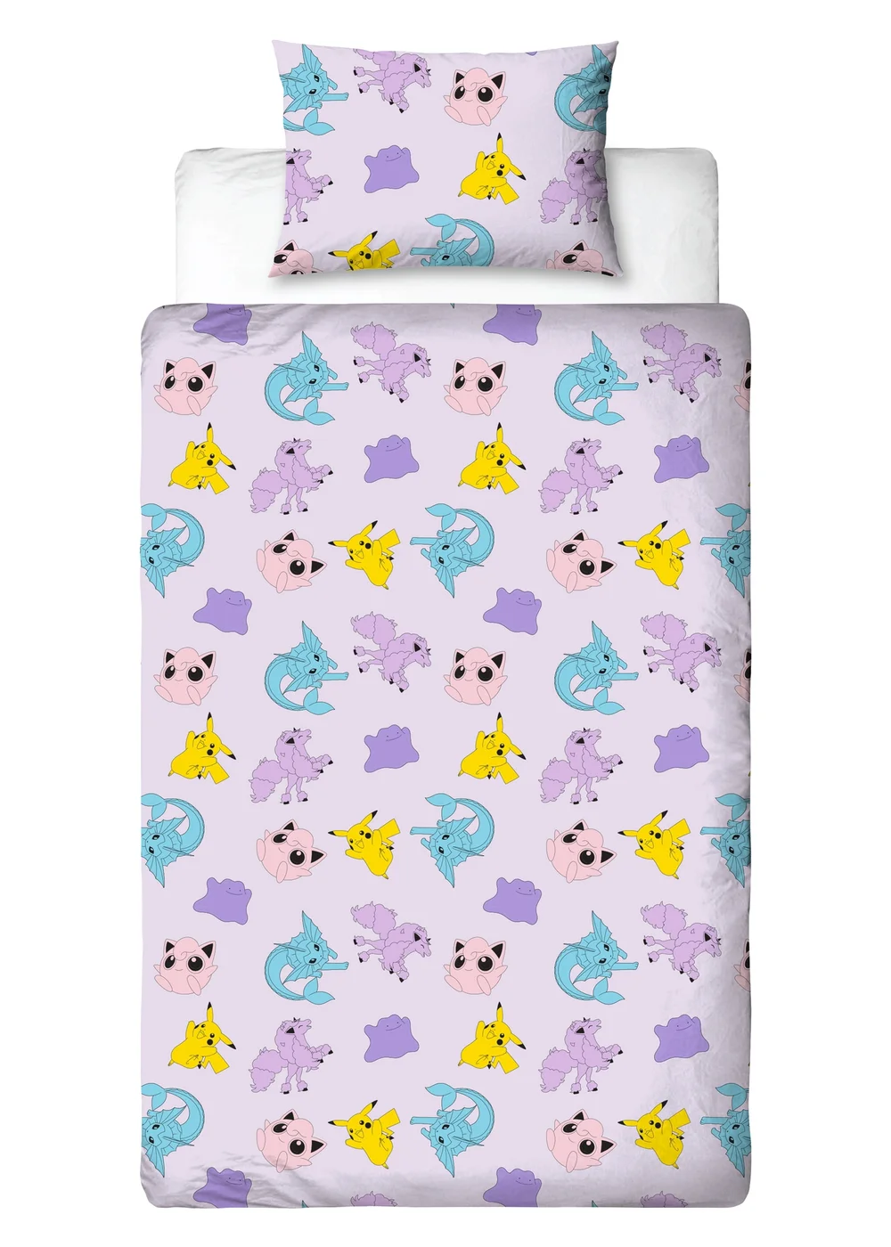 Pokemon Spirit Pink Duvet Cover - Single Image 2