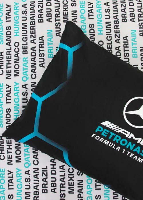 Mercedes AMG Petronas Black Ridge Duvet Cover - Single Image 5