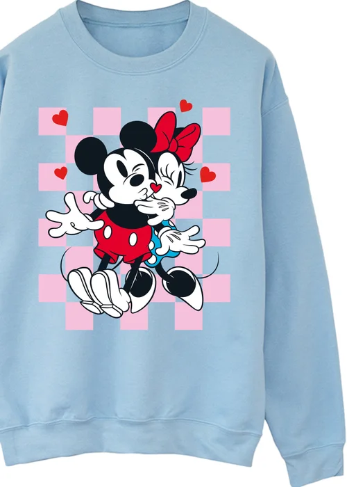Disney Mickey Mouse Hug Baby Blue Graphic Sweatshirt - 2XL Image 2