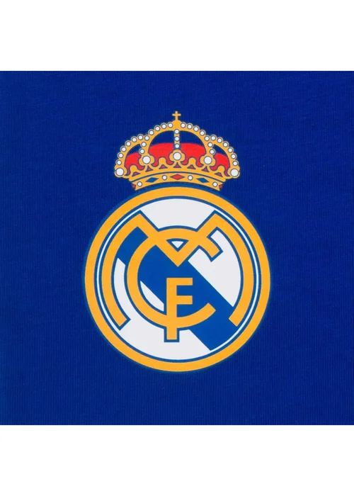 Real Madrid Boys Dark Blue CF Short Pyjama Set (2-13yrs) - Age 2-3 Years Image 4