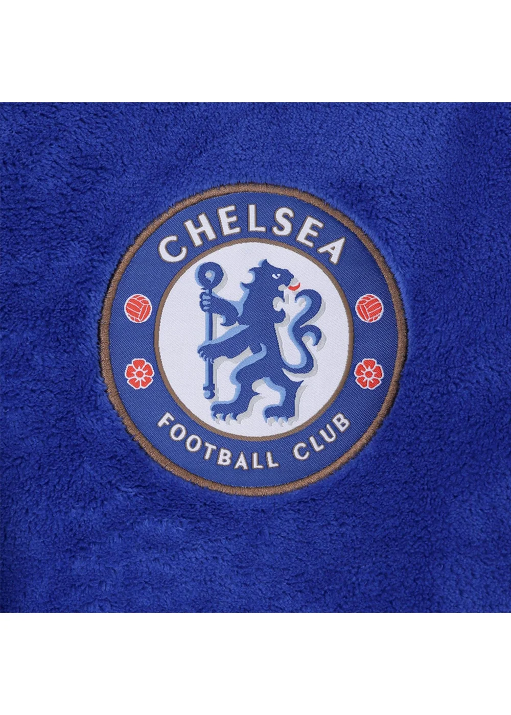 Baby Chelsea Color In Chelsea Boys Midnight Blue FC Baby Crest Fleece Dressing Gown (0-3yrs ...