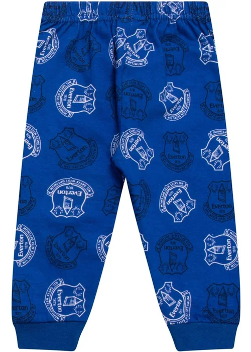 Everton FC Boys Blue Baby Born To Play Long Pyjama Set (0-1yrs) - 0-3 months Image 6