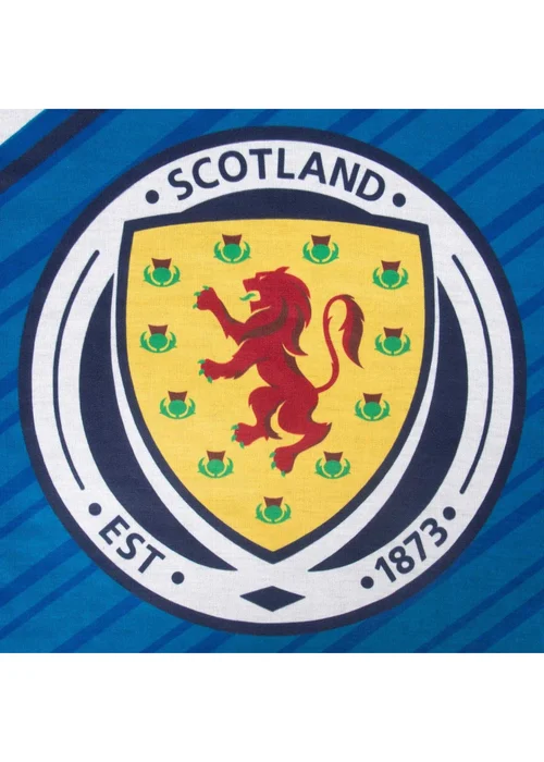 Scotland FA Boys Navy Scottish FA Sublimation Long Pyjama Set (3-14yrs) - Age 11-12 Years Image 3