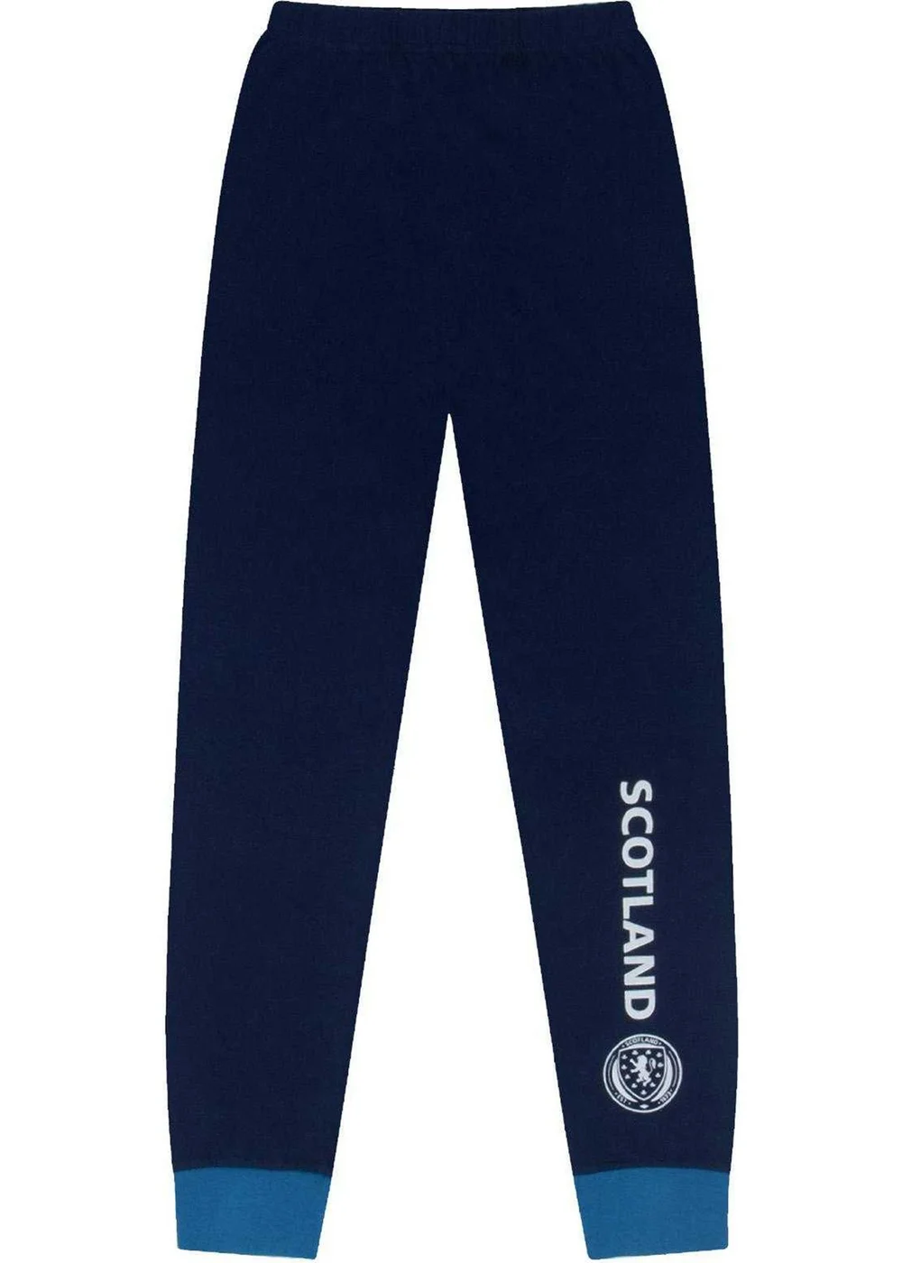 Scotland FA Boys Navy Scottish FA Sublimation Long Pyjama Set (3-14yrs) - Age 11-12 Years Image 5