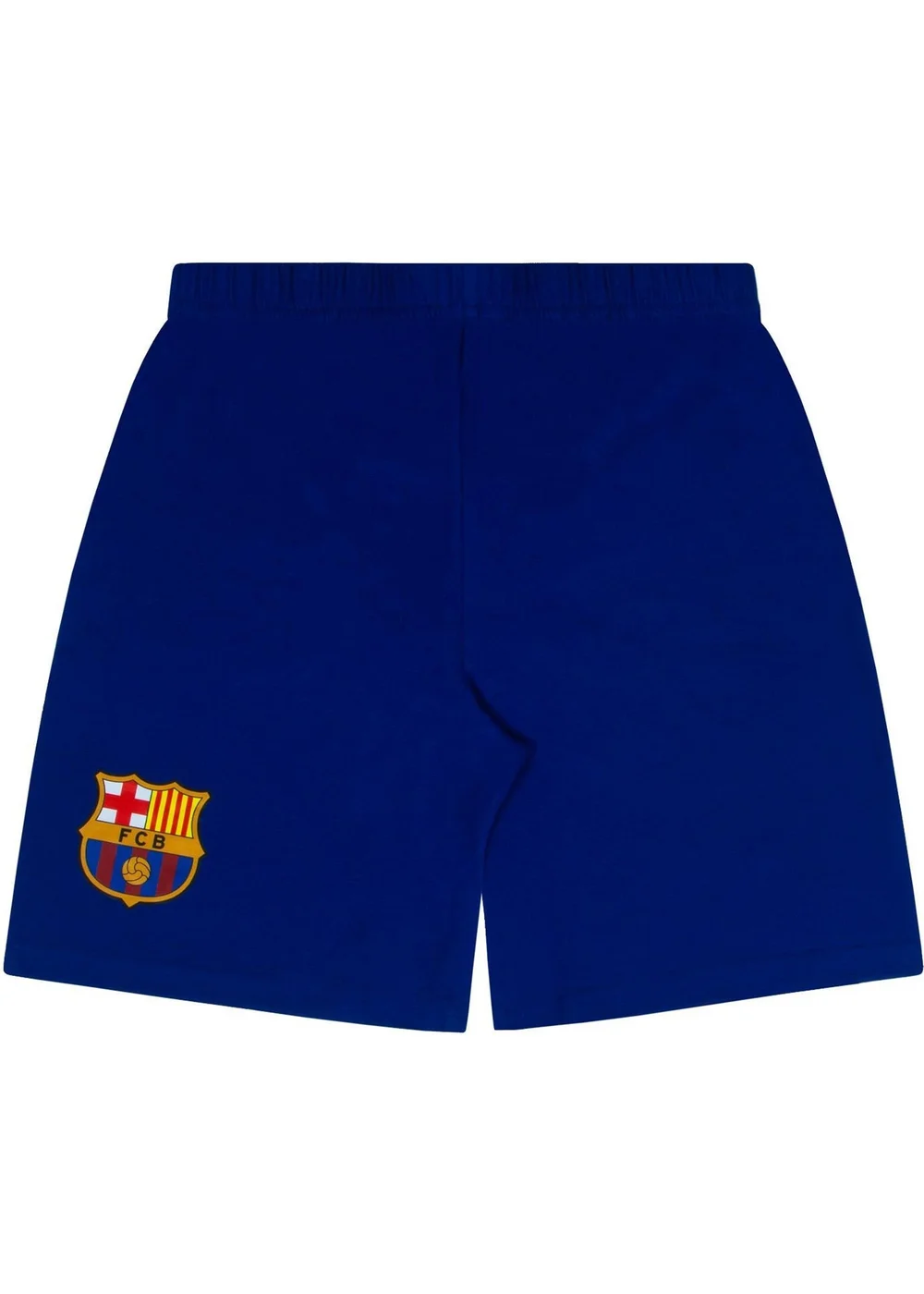 FC Barcelona Boys Dark Blue Short Pyjama Set (2-13yrs) - Age 10-11 Years Image 4