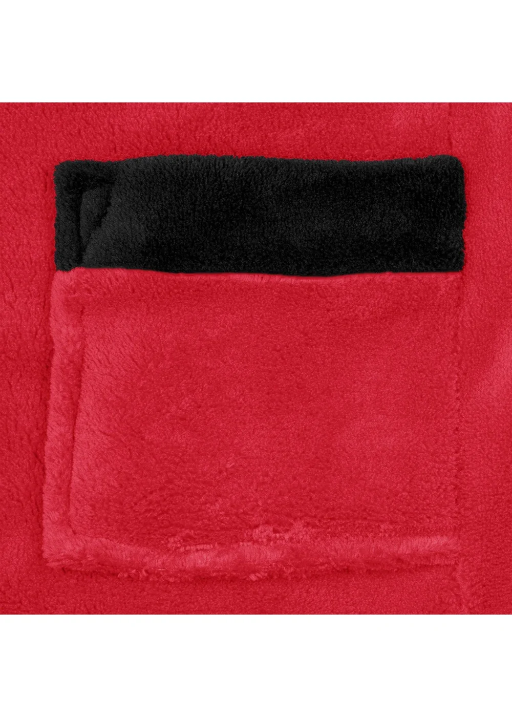 Liverpool FC Boys Red Crest Fleece Contrast Trim Dressing Gown (3-14yrs) - Age 3-4 Years Image 4
