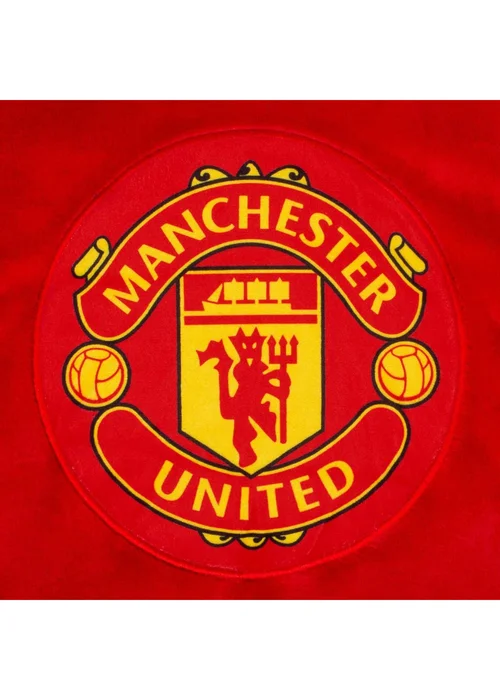 Manchester United FC Red Crest Oversized Blanket Hoodie - Extra Large Image 2