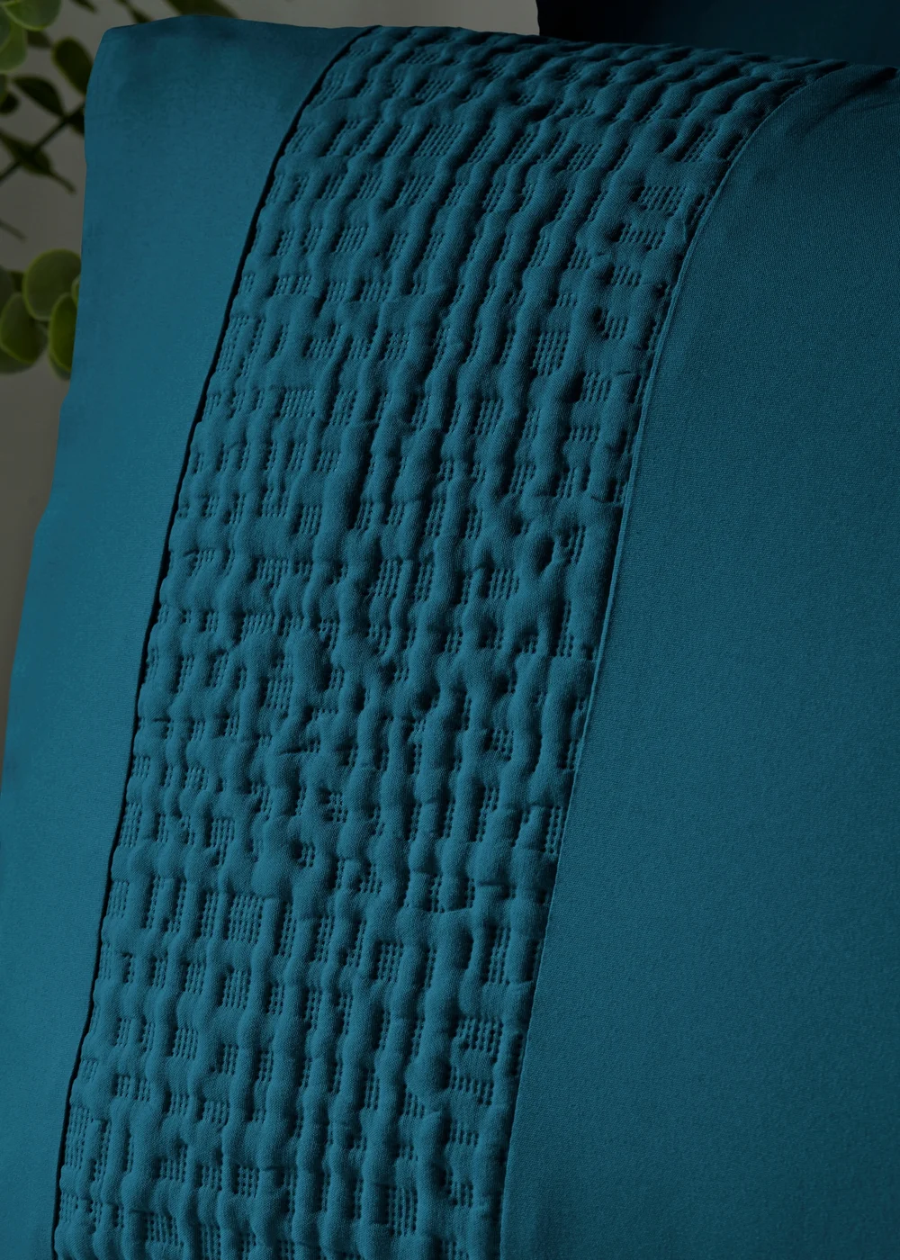 Blue Grid Pinsonic Duvet Set - Single Image 2