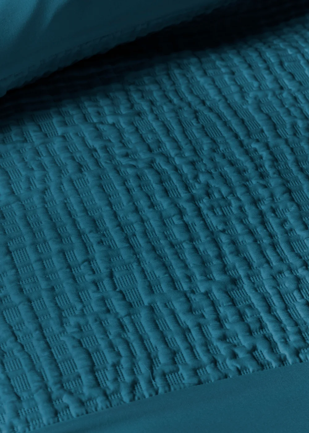 Blue Grid Pinsonic Duvet Set - Single Image 3