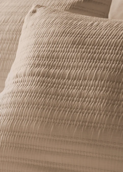 Natural Stitch Stripe Duvet Set - Double Image 2