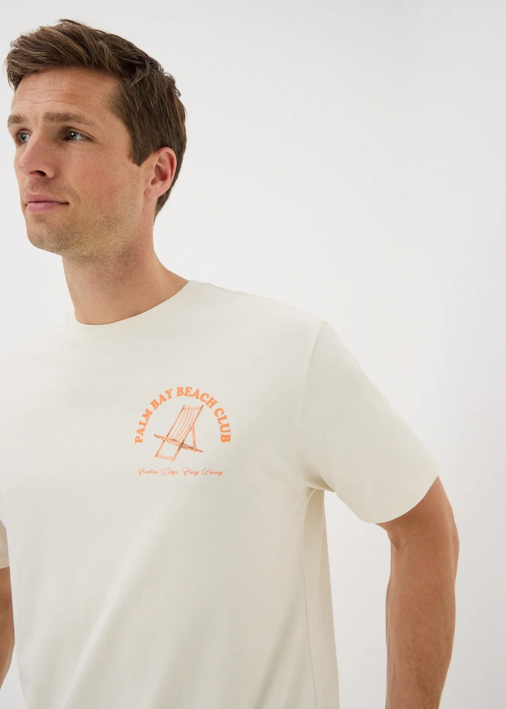 Ecru Beach Club Graphic T-Shirt - XL Image 3