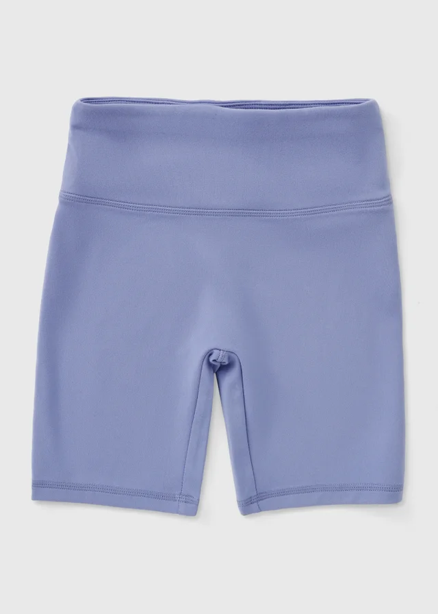 Souluxe Purple Soft Touch Sculpt Shorts (7-15yrs)