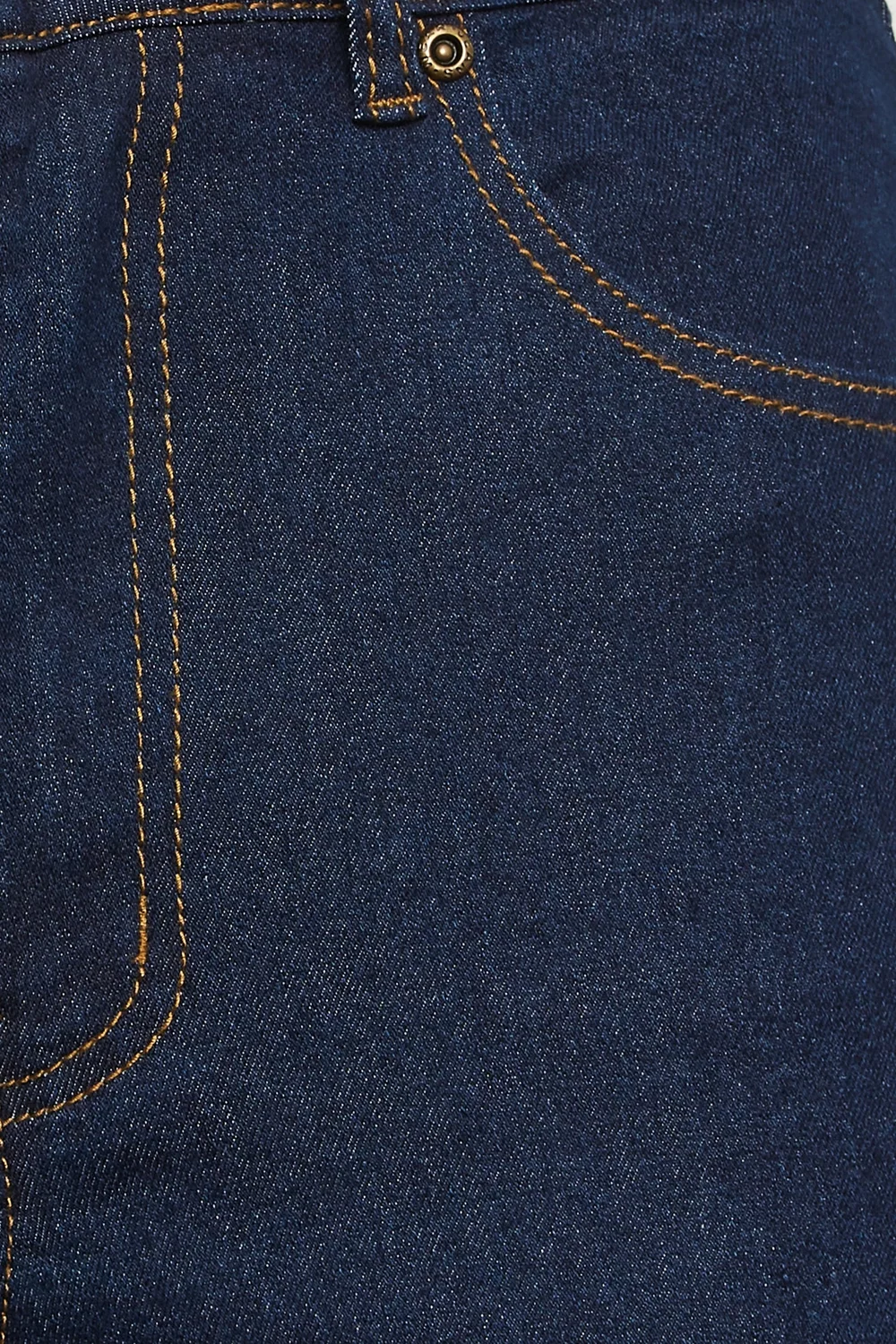 Long Tall Sally Blue Straight Leg Jeans - 18/L34 Image 5