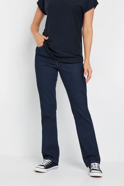 Long Tall Sally Blue Straight Leg Jeans - 18/L34 Image 1