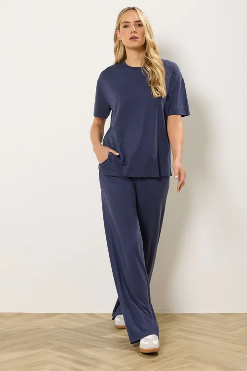 Long Tall Sally Navy Blue Premium T-Shirt - 8 Image 3