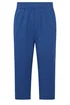 Yours Curve Cobalt Blue Cool Cotton Cropped Trousers - 22-24 Image 5