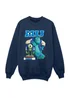 Ada & Ted Disney Monsters Inc Book Day Boys Navy Blue Graphic Sweatshirt (3-13 Years) - Age 7-8 Years Image 1