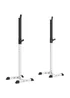 HOMCOM Power Rack Weight Stand Bar Barbell Squat Stand Spotter for Home Workout - One Size Image 2