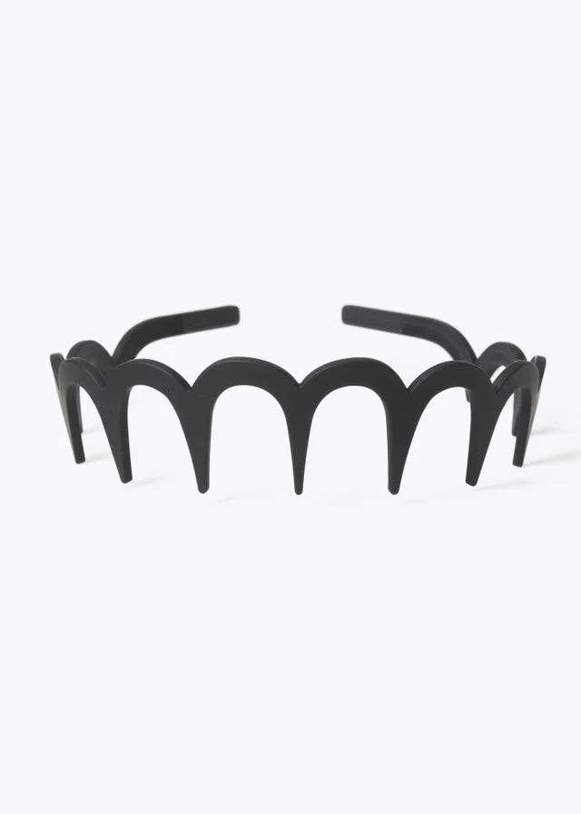 Muse Black Zig Zag Headband