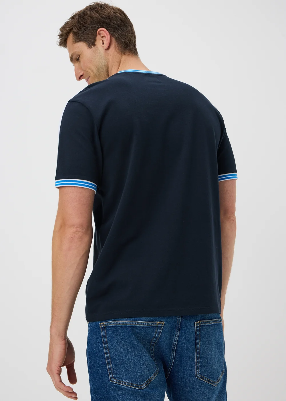 Navy Scotland Football T-Shirt - XS Image 2