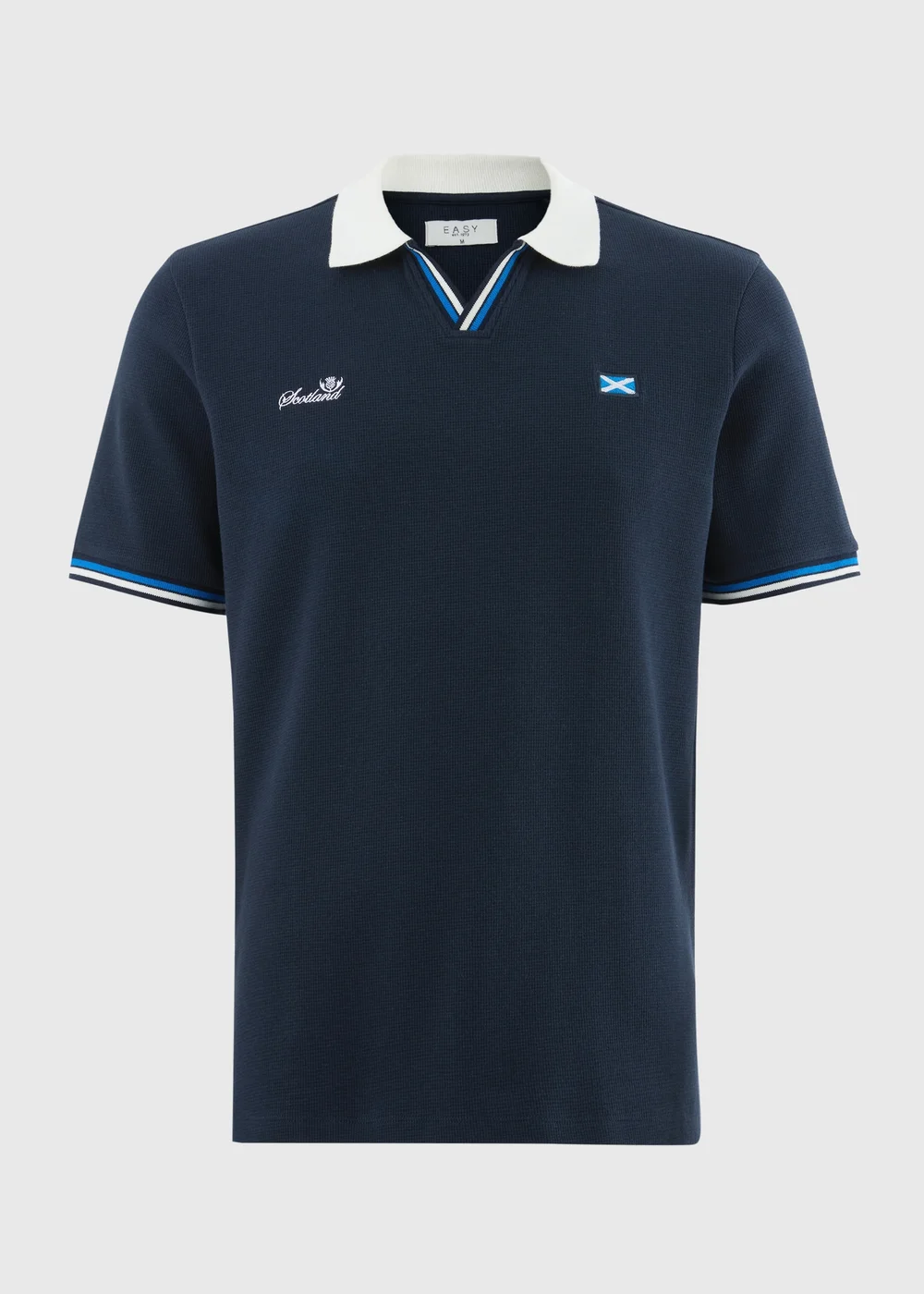 Navy Scotland World Cup Polo Shirt - XS Image 4