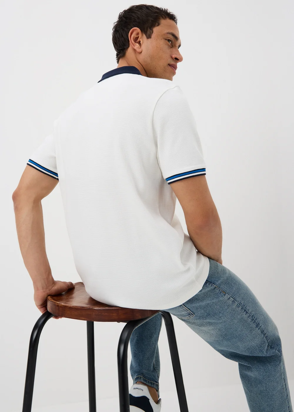 White Scotland World Cup Polo Shirt - XS Image 2