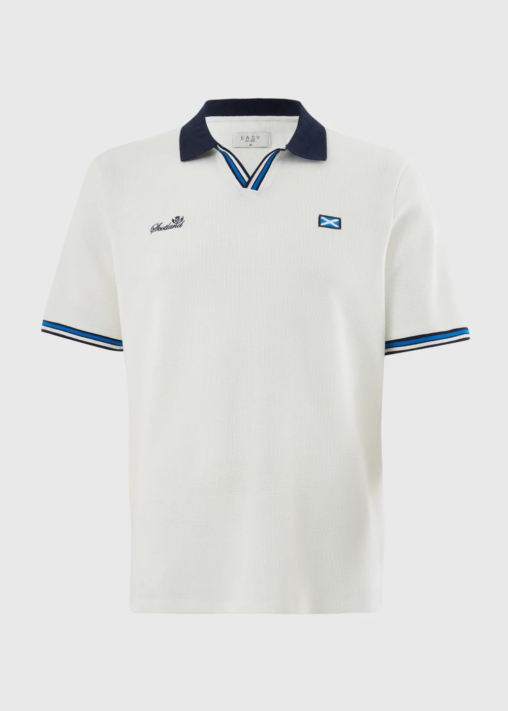 White Scotland World Cup Polo Shirt - XS Image 4