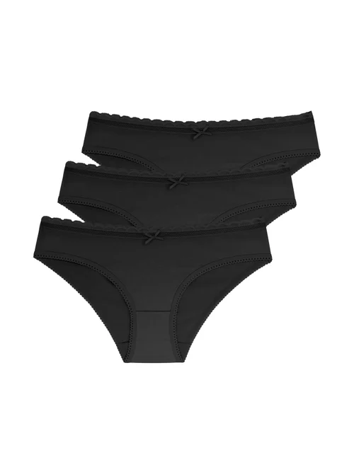 Dorina Black Naomi Brief 3 Pack - 3XL Image 1