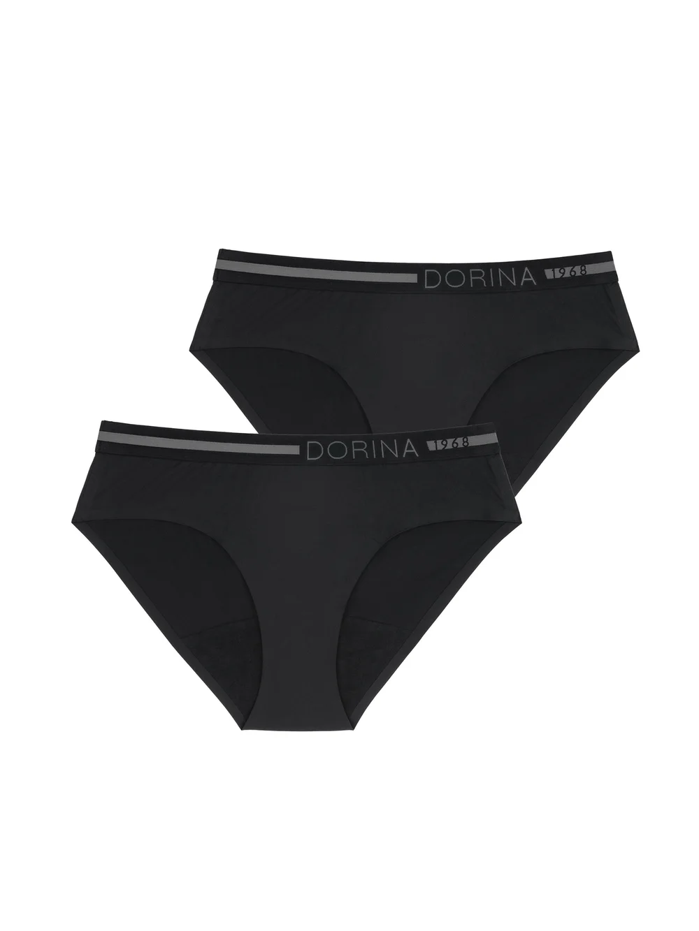 Dorina Black Period Pants Hipster 2 Pack - Medium Image 1