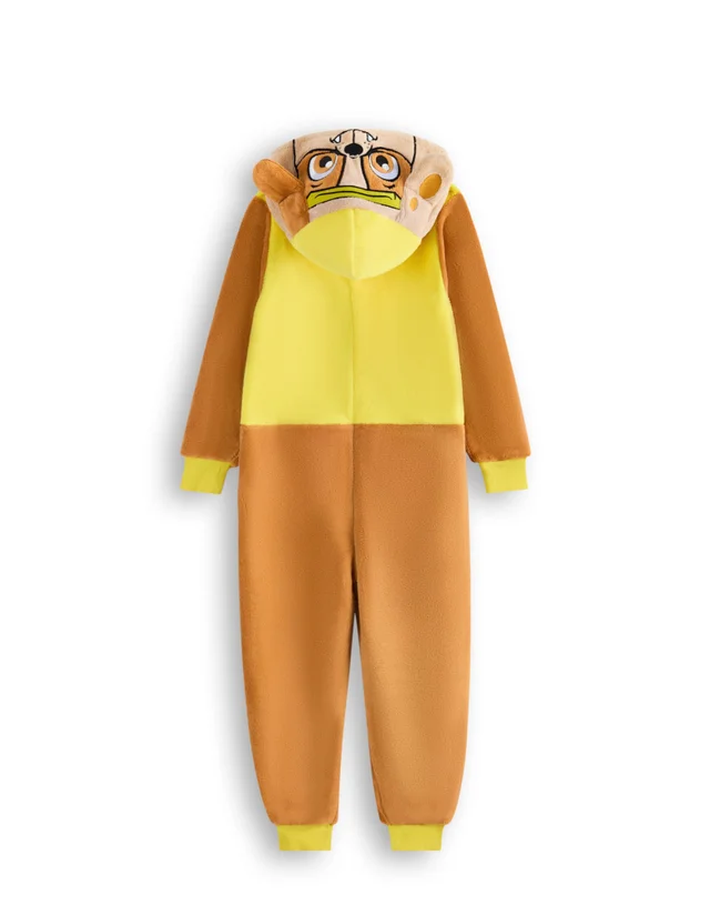 Vanilla Underground Paw Patrol Unisex Kids Yellow Rubble Onesie (2-7 Years)