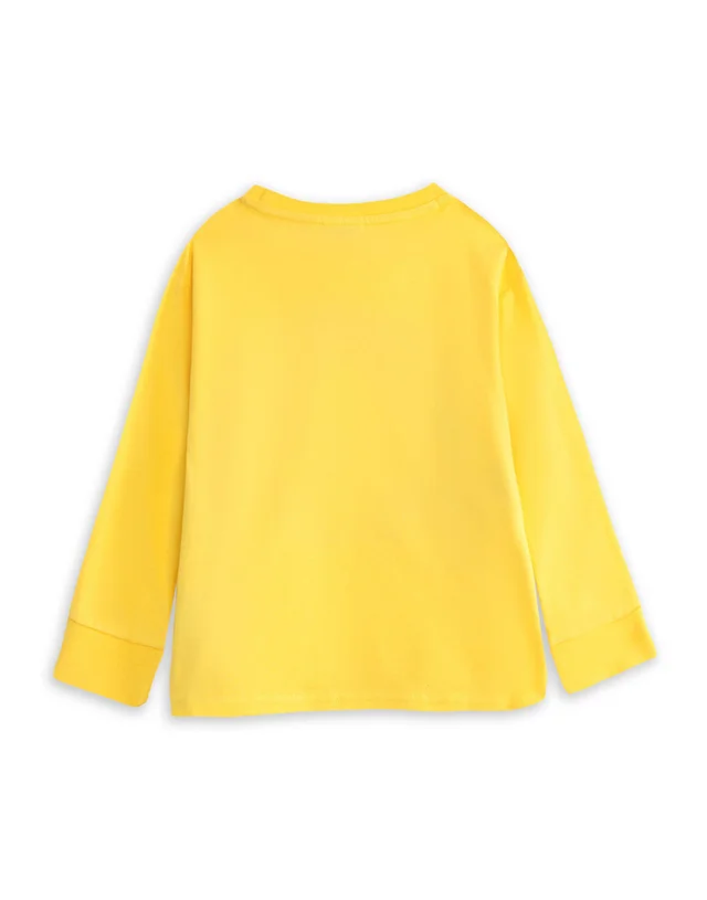 Vanilla Underground Mr. Men & Little Miss Girls Yellow Sunshine Long Pyjama Set (2-8 Years)