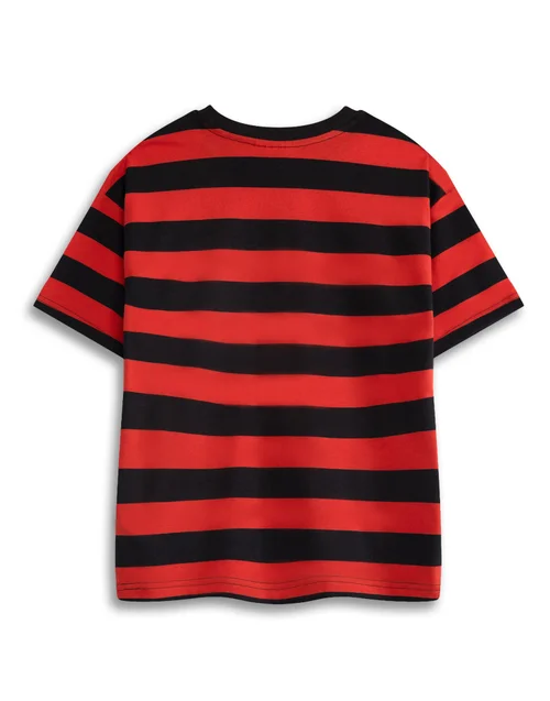 Vanilla Underground Beano Boys Red Dennis The Menace T-Shirt (5-12 Years) - 11-12 Yrs Image 2