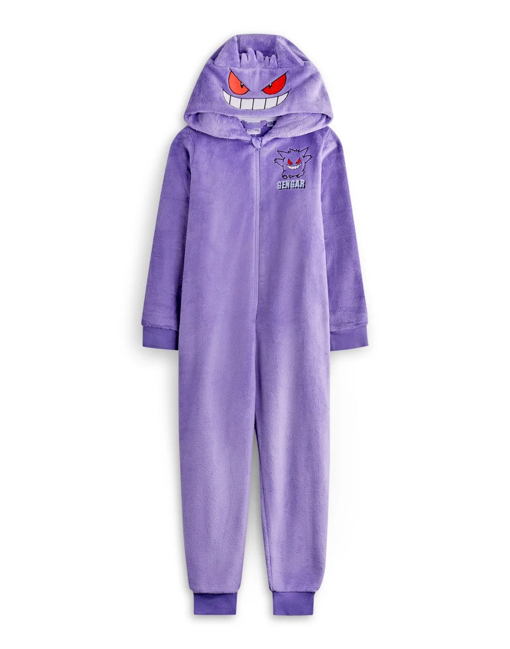 Vanilla Underground Pokemon Boys Purple Gengar Onesie (4-14 Years) - Age 13-14 Years Image 4