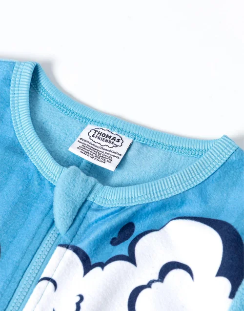 Vanilla Underground Thomas & Friends Boys Blue Crew Onesie (18 mnths - 6 years) - Age 4-5 Years Image 3