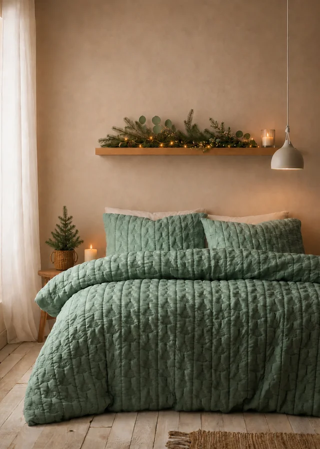 Pineapple Elephant Tamba Leaf Pinsonic Duvet Cover Set Green