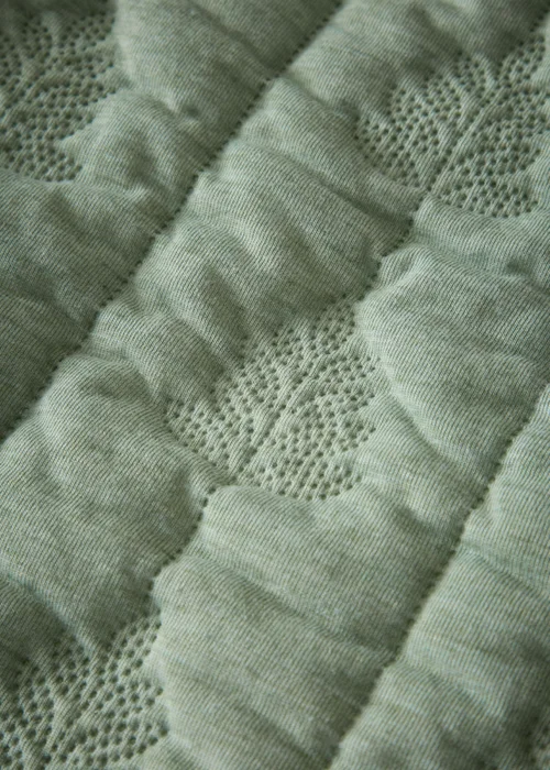 Pineapple Elephant Tamba Leaf Pinsonic Duvet Cover Set Green - Single Image 5