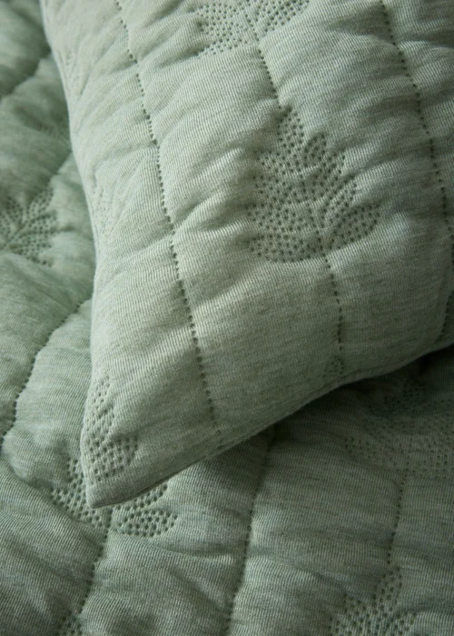 Pineapple Elephant Tamba Leaf Pinsonic Duvet Cover Set Green - Single Image 3
