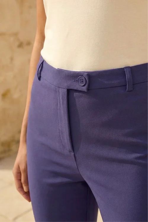 Roman Navy Stretch Bootleg Trouser - 20 Image 4