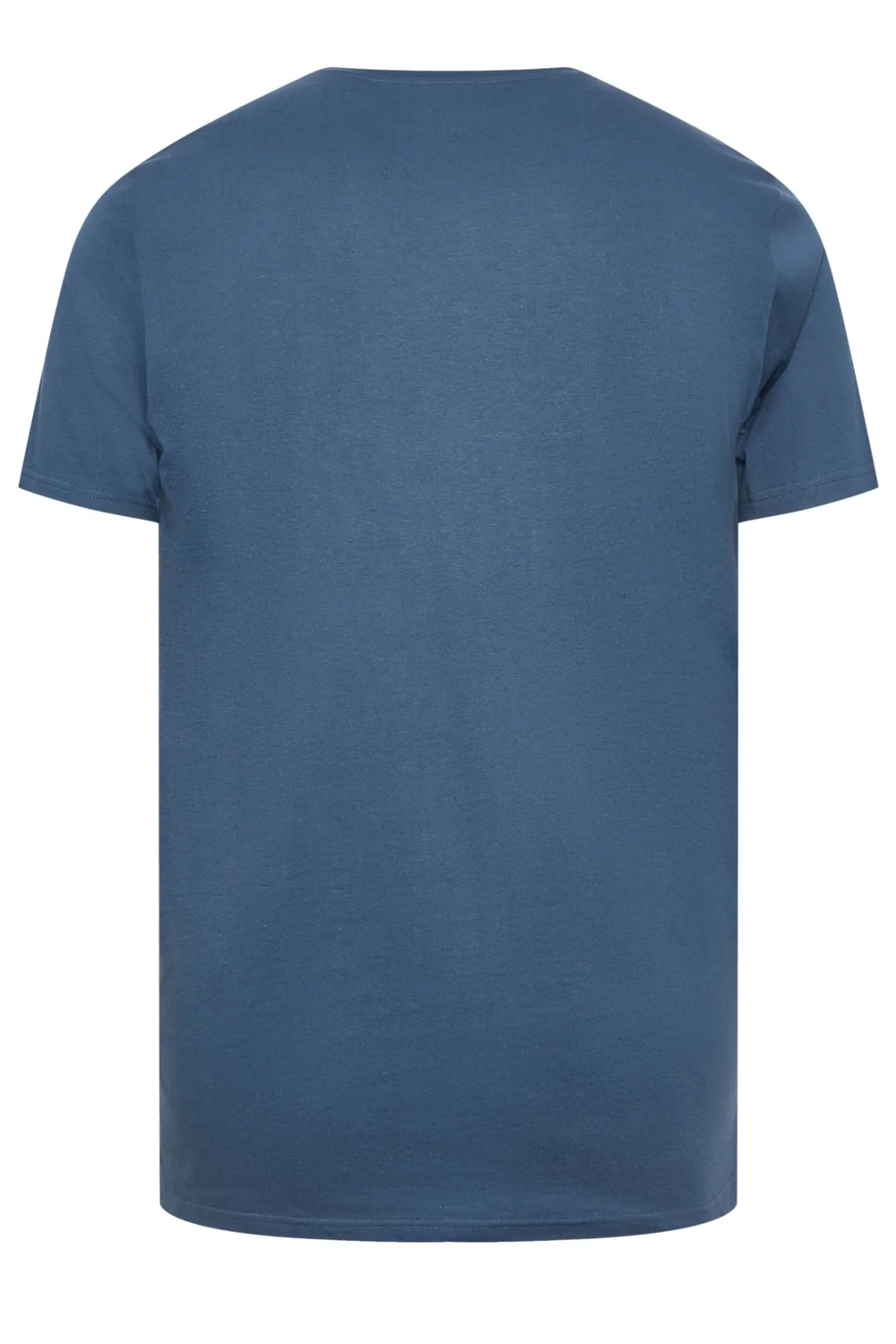 BadRhino Blue/Green/Purple/Grey/Navy Blue 5 Pack Extra Long T-Shirts - 5-6XL Image 5