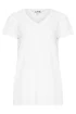 Long Tall Sally White V-Neck T-Shirt - Size 20 Image 5