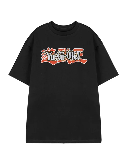 Vanilla Underground Yu Gi Oh Adults Logo Black T-Shirt - M Image 1