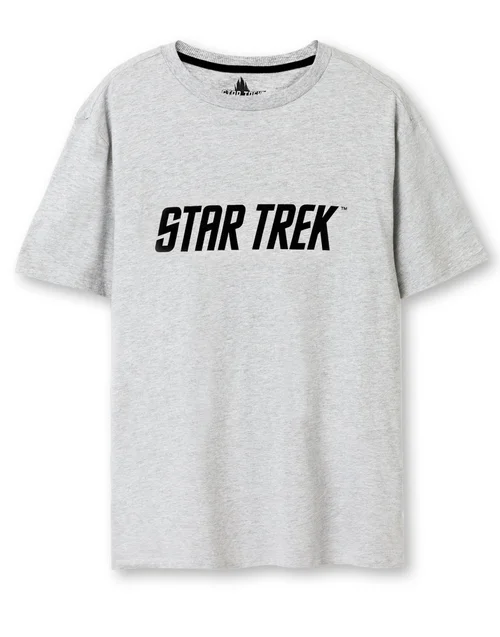 Vanilla Underground Star Trek Adults Logo Black PJs - Small Image 3