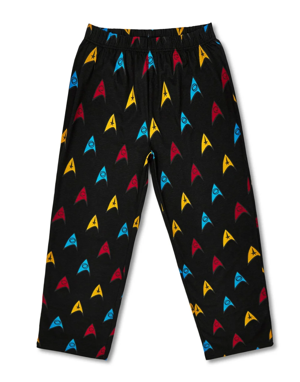 Vanilla Underground Star Trek Adults Logo Black PJs - Small Image 2